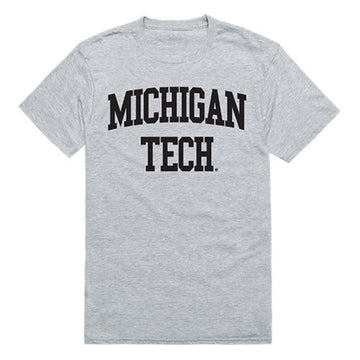 Michigan Technological University Mens Game Day Tee T-Shirt Heather Grey
