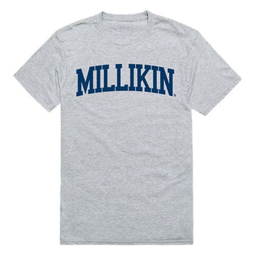 Millikin University Mens Game Day Tee T-Shirt Heather Grey