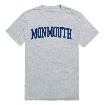 Monmouth University Mens Game Day Tee T-Shirt Heather Grey