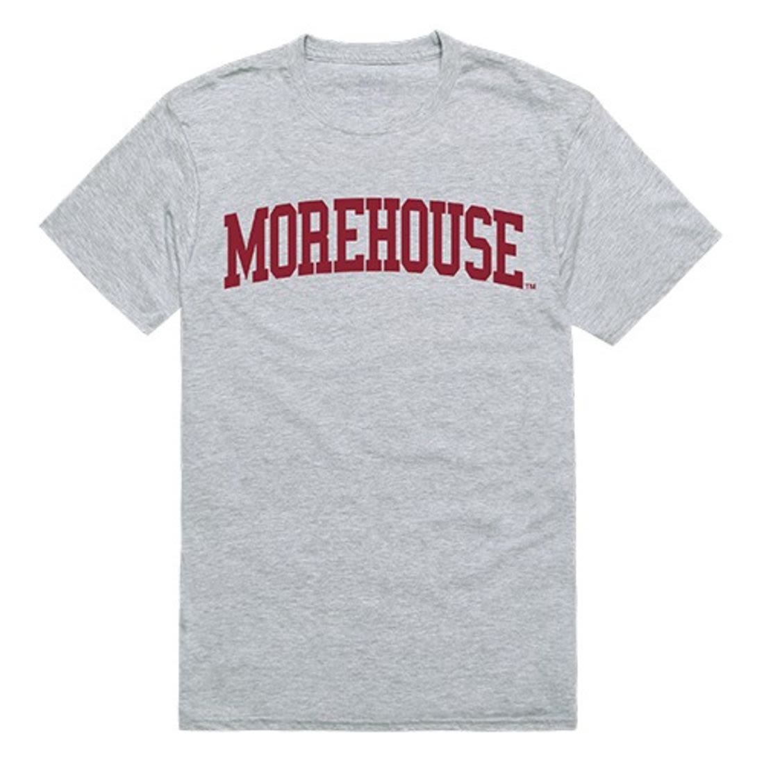 Morehouse College Mens Game Day Tee T-Shirt Heather Grey