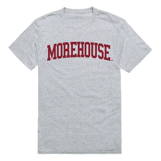 Morehouse College Mens Game Day Tee T-Shirt Heather Grey