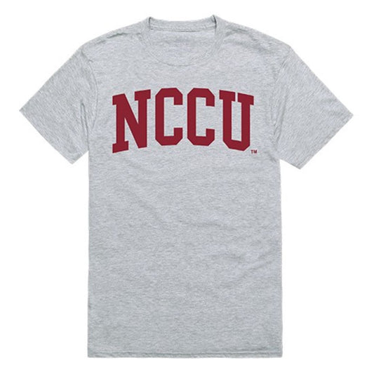 NCCU North Carolina Central University Mens Game Day Tee T-Shirt Heather Grey