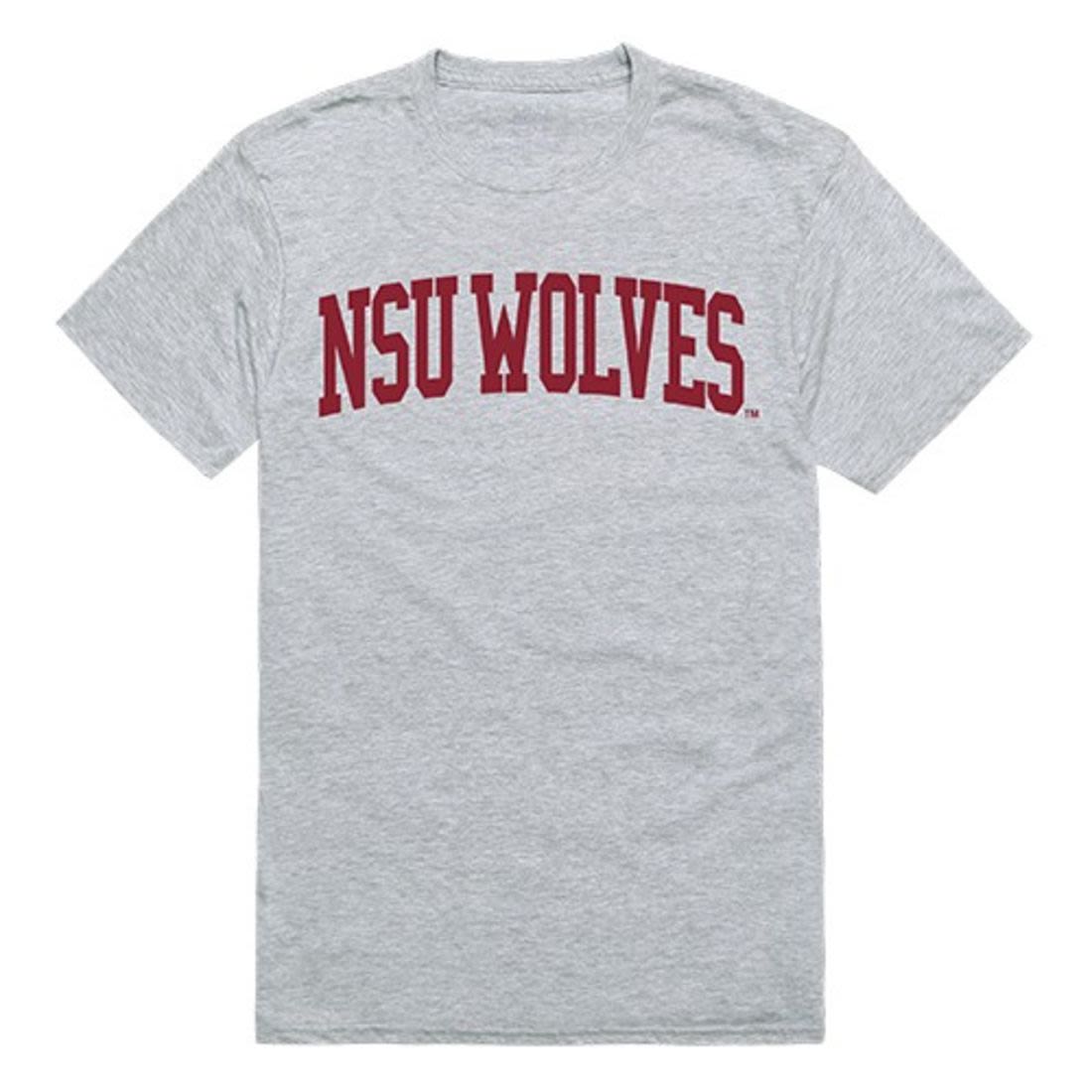 NSU Northern State University Mens Game Day Tee T-Shirt Heather Grey