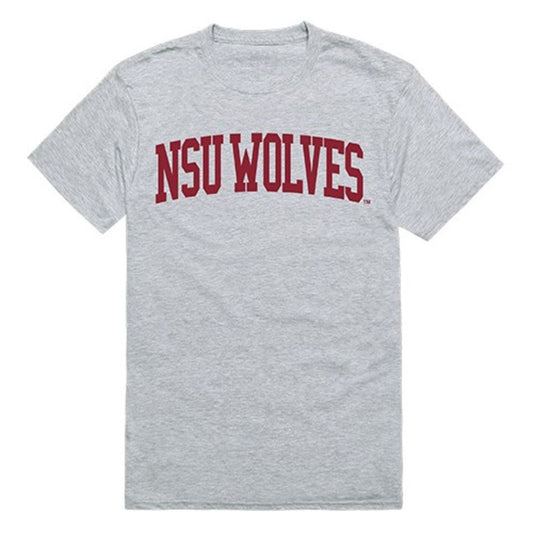 NSU Northern State University Mens Game Day Tee T-Shirt Heather Grey