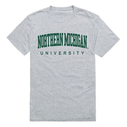 NMU Northern Michigan University Mens Game Day Tee T-Shirt Heather Grey