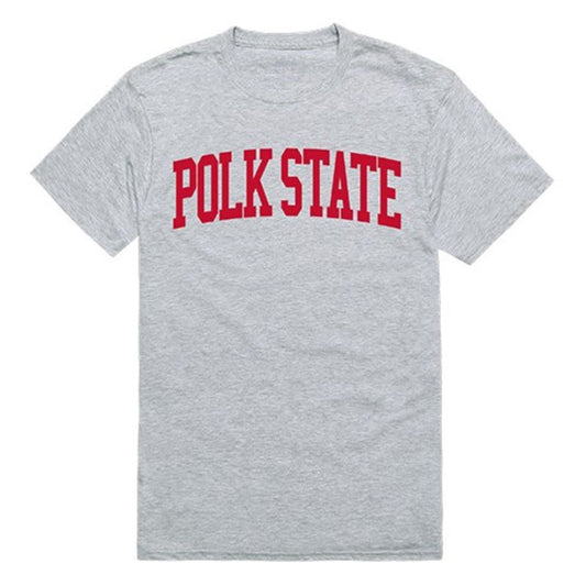 Polk State College Mens Game Day Tee T-Shirt Heather Grey