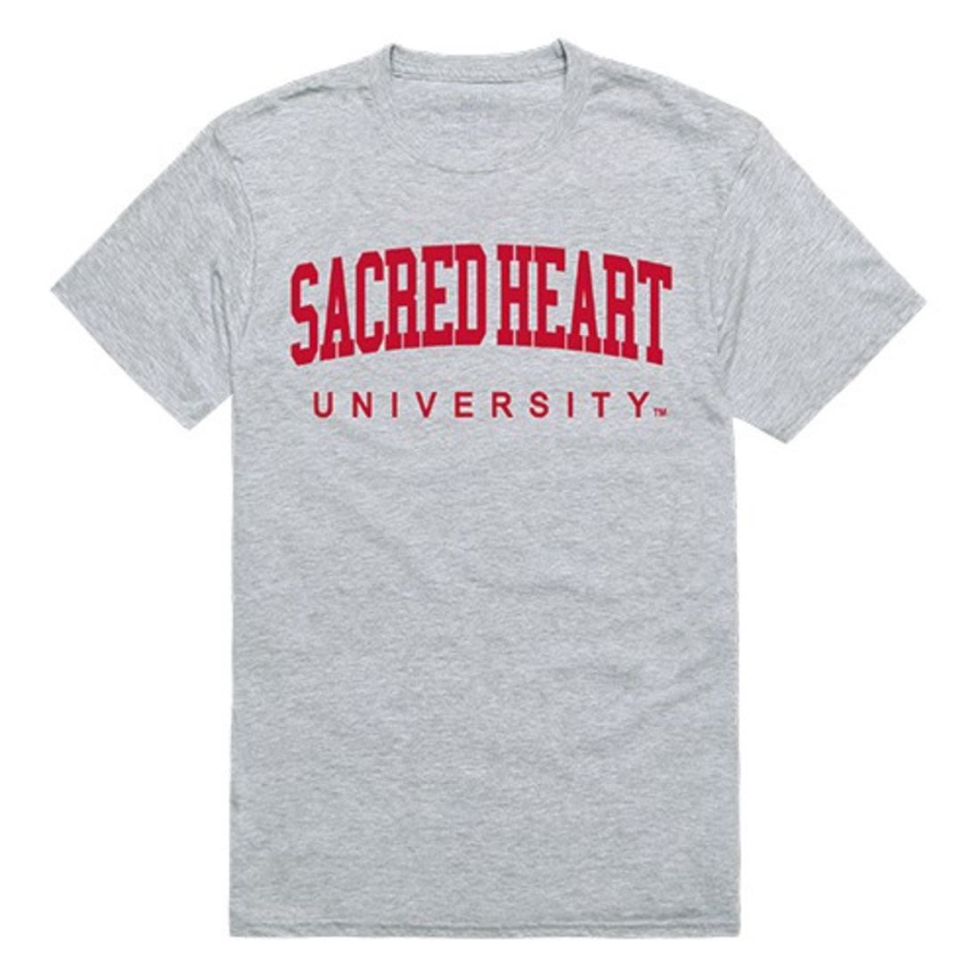 Sacred Heart University Mens Game Day Tee T-Shirt Heather Grey