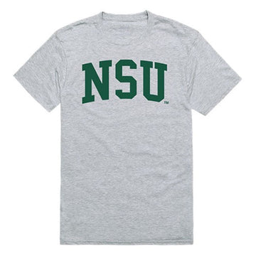 NSU Northeastern State University Mens Game Day Tee T-Shirt Heather Grey
