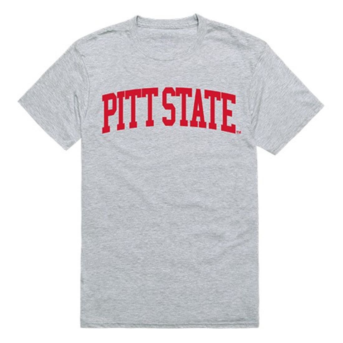 Pittsburg State University Mens Game Day Tee T-Shirt Heather Grey
