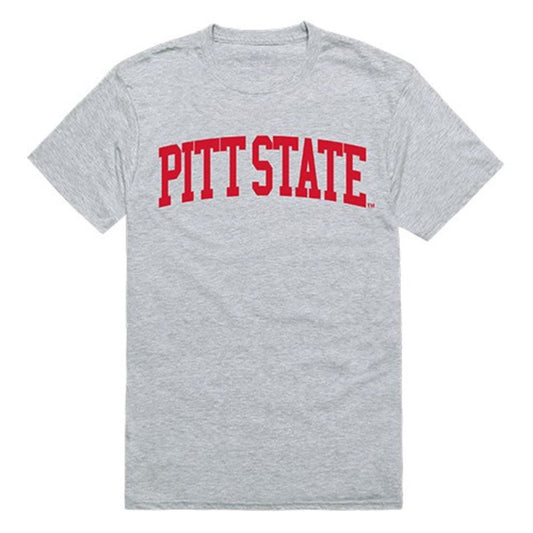 Pittsburg State University Mens Game Day Tee T-Shirt Heather Grey