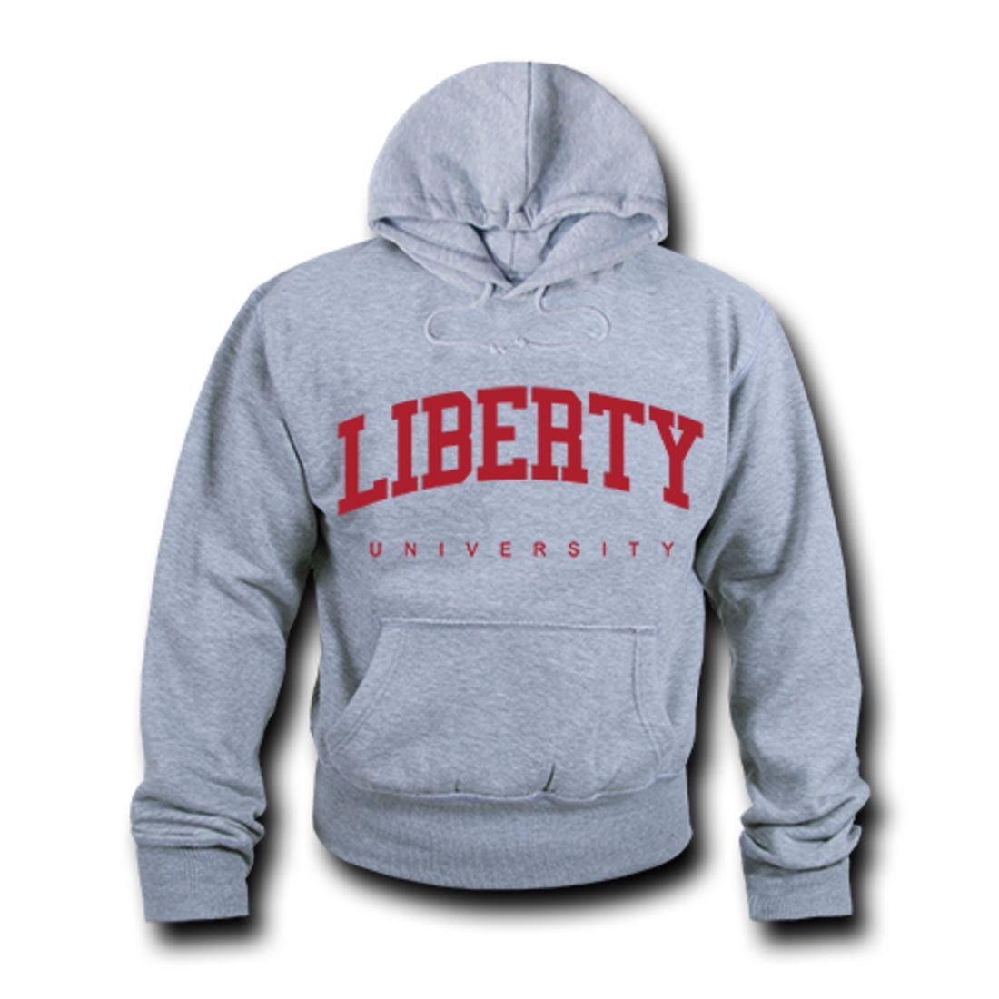 Liberty University Game Day Hoodie Sweatshirt Heather Grey