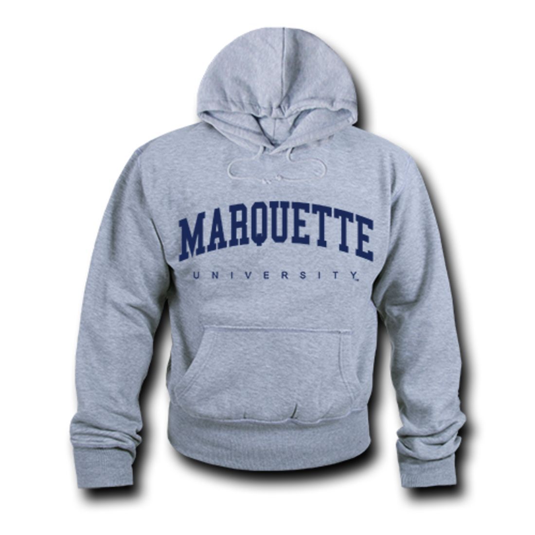 Marquette University Game Day Hoodie Sweatshirt Heather Grey