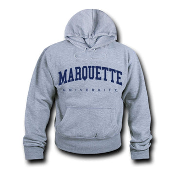 Marquette University Game Day Hoodie Sweatshirt Heather Grey