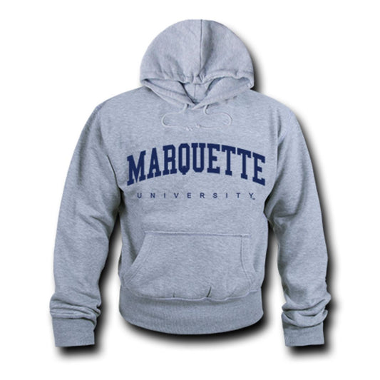 Marquette University Game Day Hoodie Sweatshirt Heather Grey