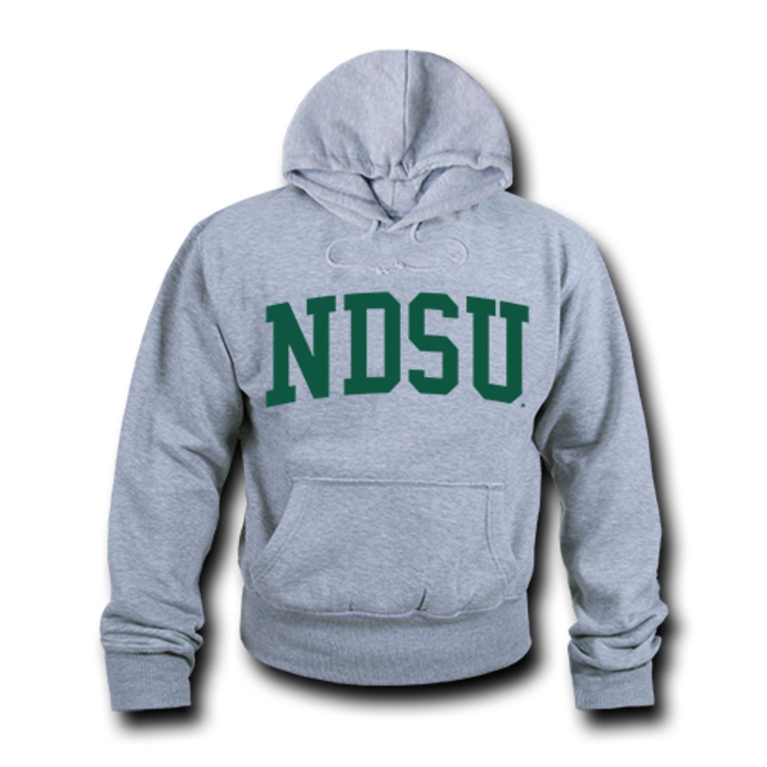 NDSU North Dakota State University Bison Game Day Hoodie Sweatshirt Heather Grey