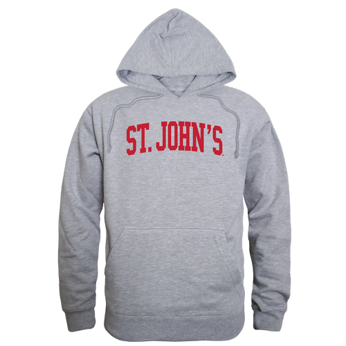 NCAA St JohnS University Hoodie Sweatshirt Gameday Fleece Pullover Heather Grey