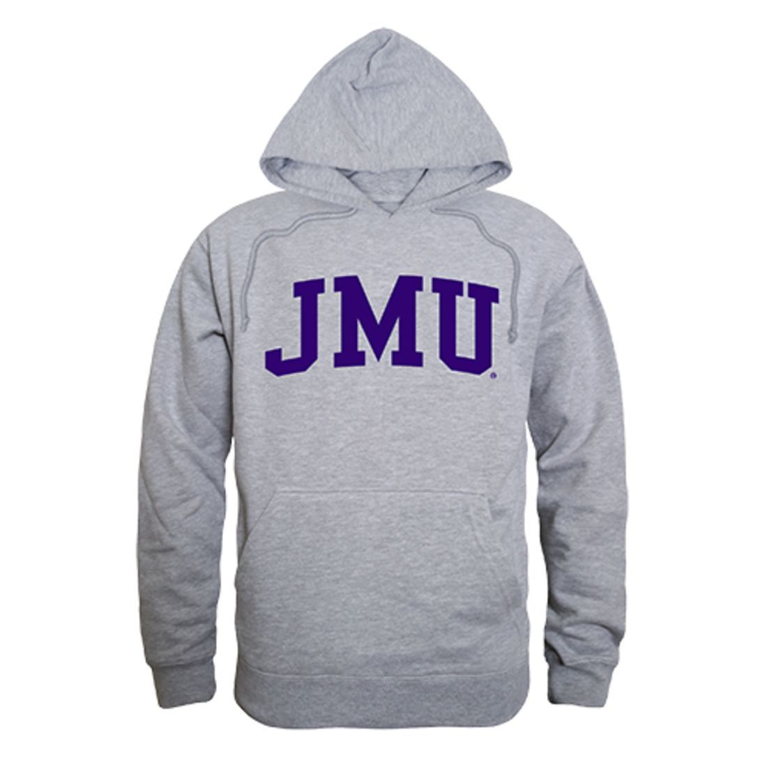 James Madison University Foundation Dukes Game Day Hoodie Sweatshirt Heather Grey