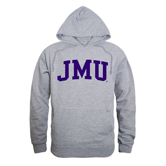 James Madison University Foundation Dukes Game Day Hoodie Sweatshirt Heather Grey