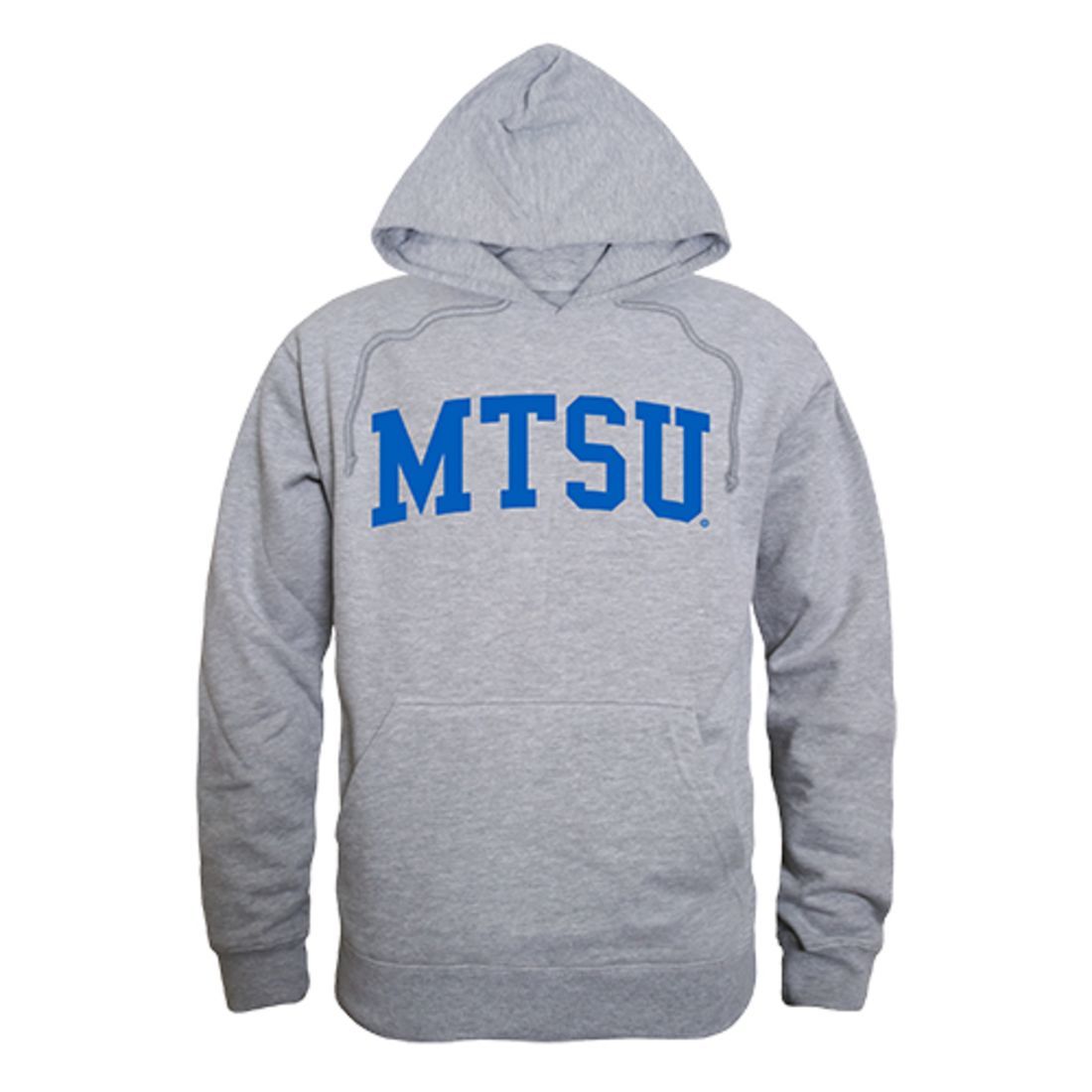 Middle Tennessee State University Blue Raiders Game Day Hoodie Sweatshirt Heather Grey