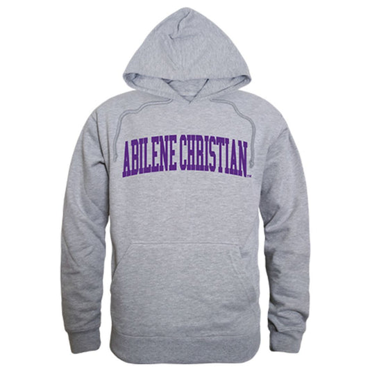 ACU Abilene Christian University Game Day Hoodie Sweatshirt Heather Grey