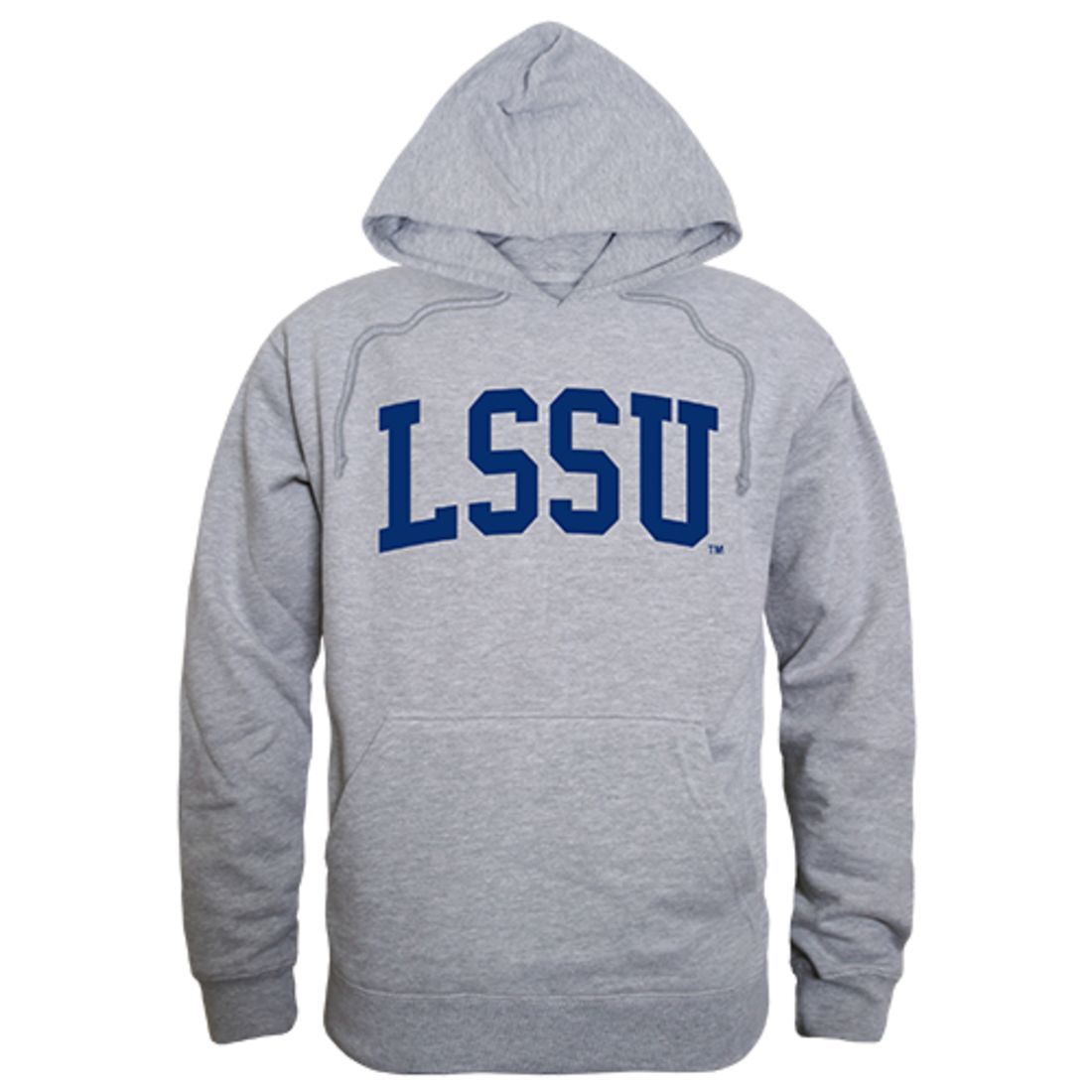 LSSU Lake Superior State University Game Day Hoodie Sweatshirt Heather Grey