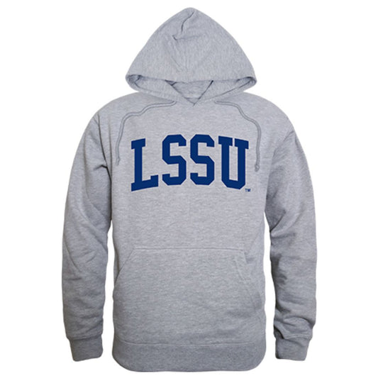 LSSU Lake Superior State University Game Day Hoodie Sweatshirt Heather Grey