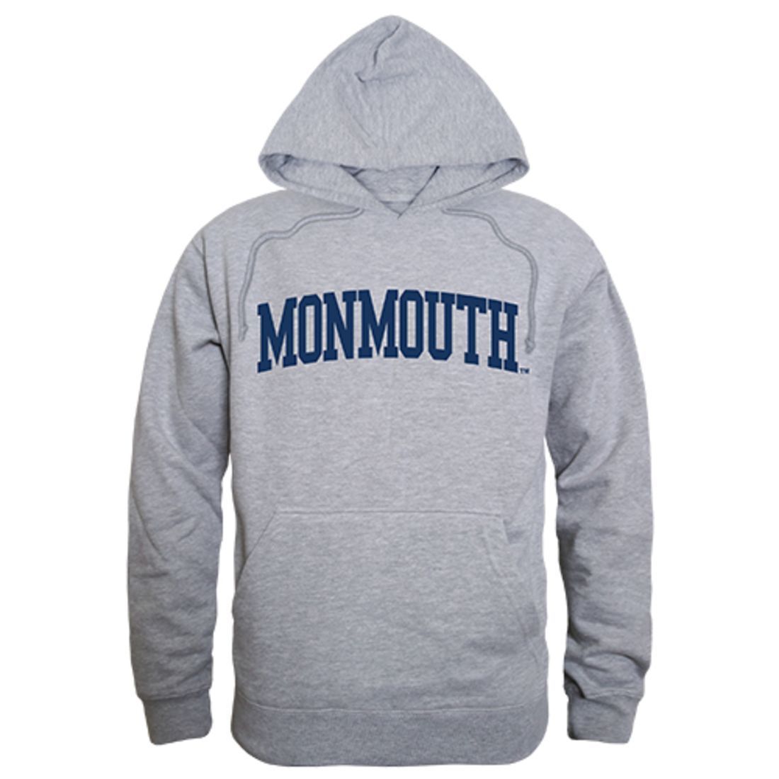 Monmouth University Game Day Hoodie Sweatshirt Heather Grey