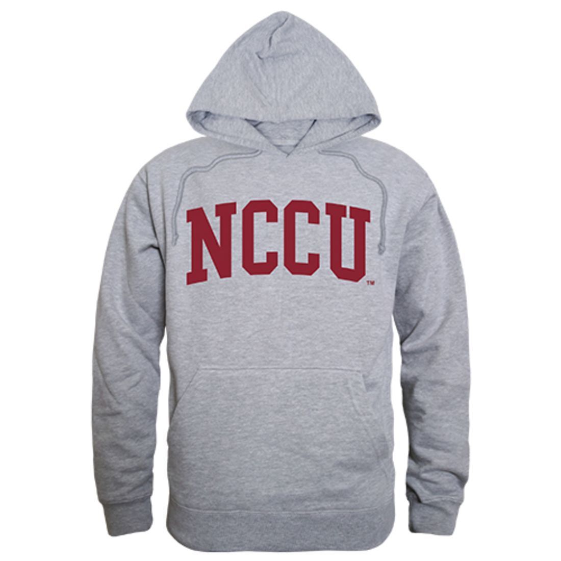 NCCU North Carolina Central University Game Day Hoodie Sweatshirt Heather Grey