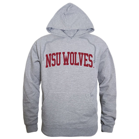 NSU Northern State University Game Day Hoodie Sweatshirt Heather Grey