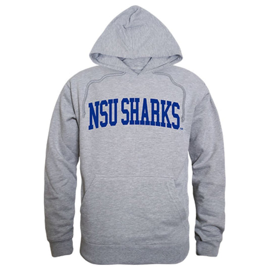 NSU Nova Southeastern University Game Day Hoodie Sweatshirt Heather Grey