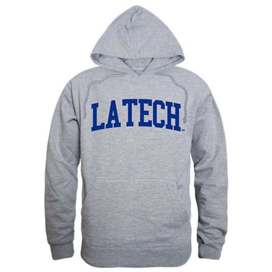 Louisiana Tech University Game Day Hoodie Sweatshirt Heather Grey