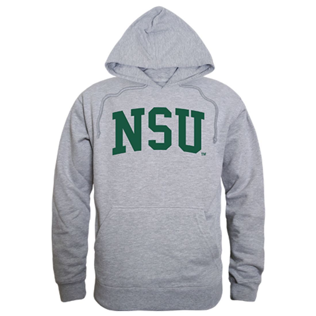 NSU Northeastern State University Game Day Hoodie Sweatshirt Heather Grey