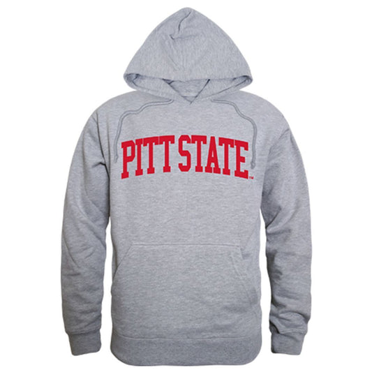Pittsburg State University Game Day Hoodie Sweatshirt Heather Grey