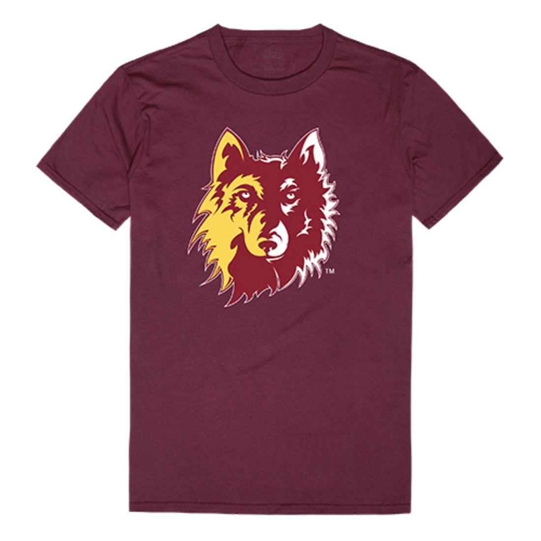 NSU Northern State University Wolves Freshman Tee T-Shirt Maroon