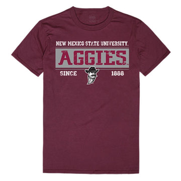 NMSU New Mexico State University Aggies NCAA Established Tees T-Shirt Maroon