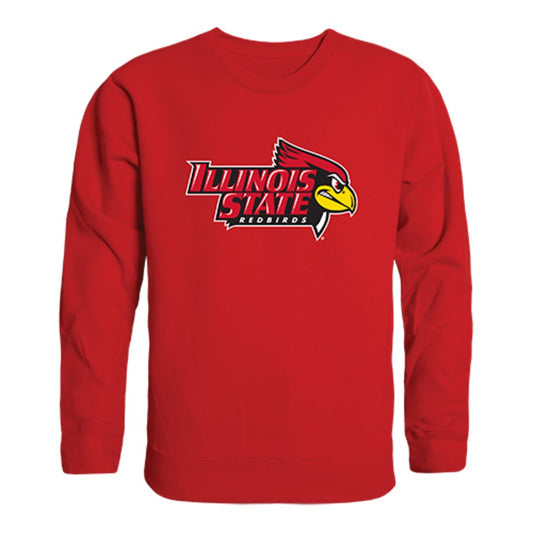 Illinois State University Redbirds Crewneck Pullover Sweatshirt Sweater Red
