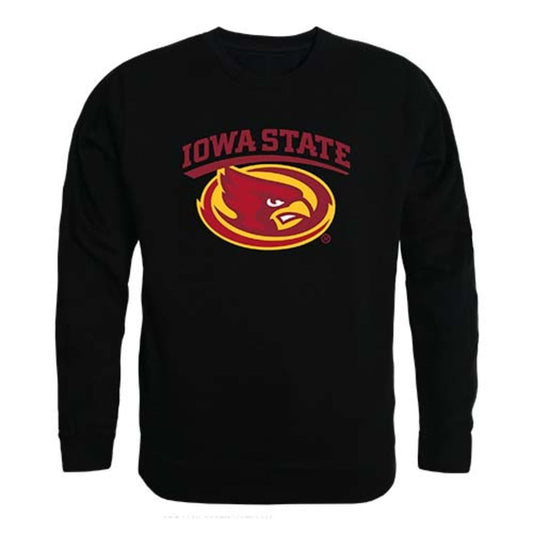 Iowa State University Cyclones Crewneck Pullover Sweatshirt Sweater Black