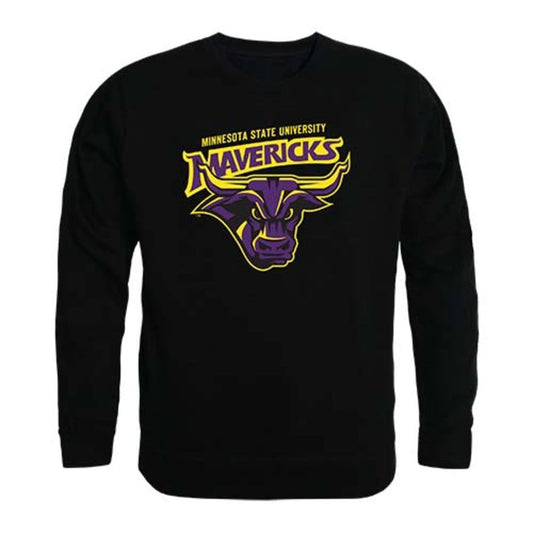 Minnesota State University Mankato Mavericks Crewneck Pullover Sweatshirt Sweater Black