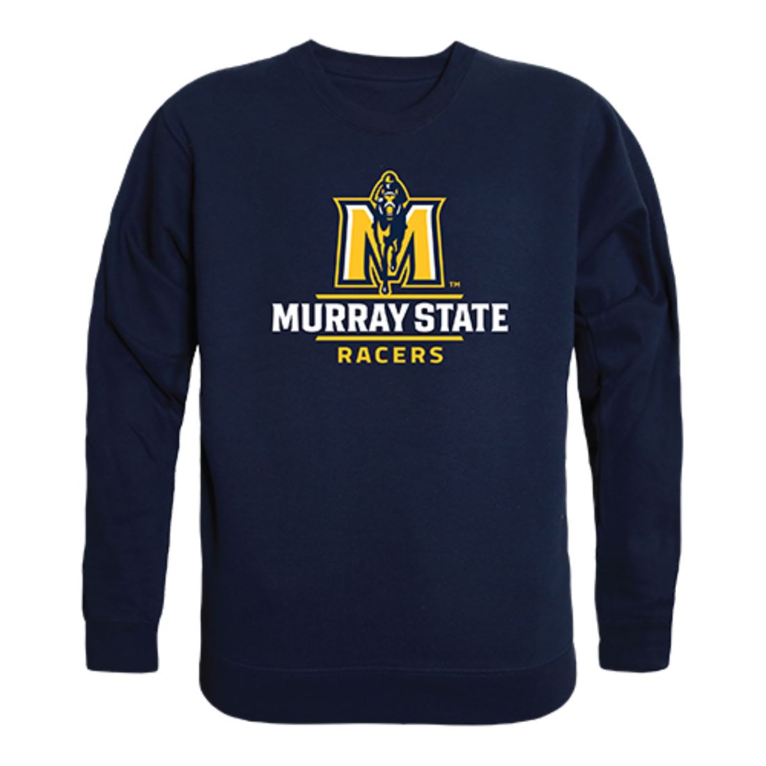 Murray State University Racers Crewneck Pullover Sweatshirt Sweater Navy