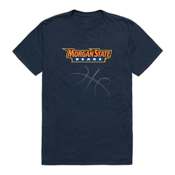 MSU Morgan State University Bears Basketball T-Shirt Navy