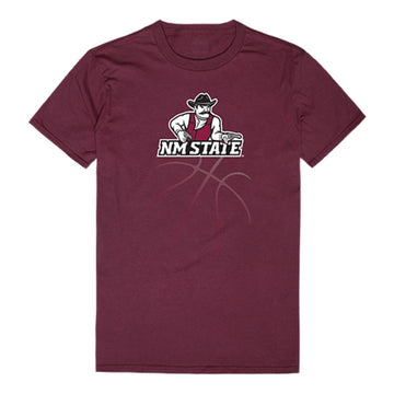 NMSU New Mexico State University Aggies Basketball T-Shirt Maroon