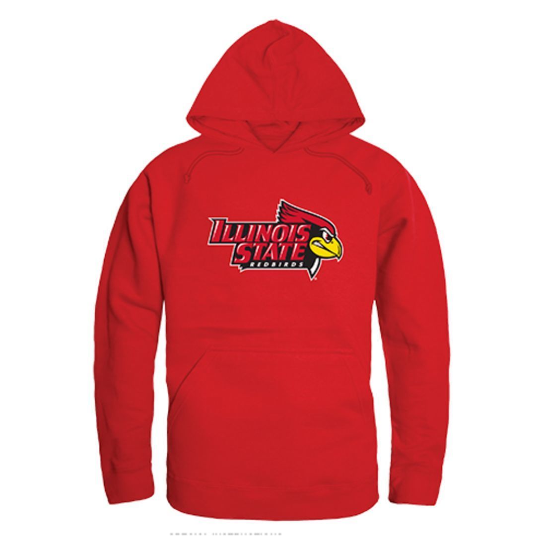 Illinois State University Redbirds Freshman Pullover Sweatshirt Hoodie Red