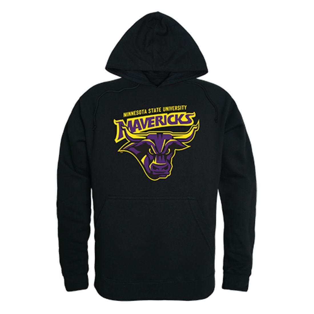 Minnesota State University Mankato Mavericks Freshman Pullover Sweatshirt Hoodie Black