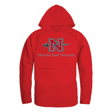 Nicholls State University Colonels Freshman Pullover Sweatshirt Hoodie Red