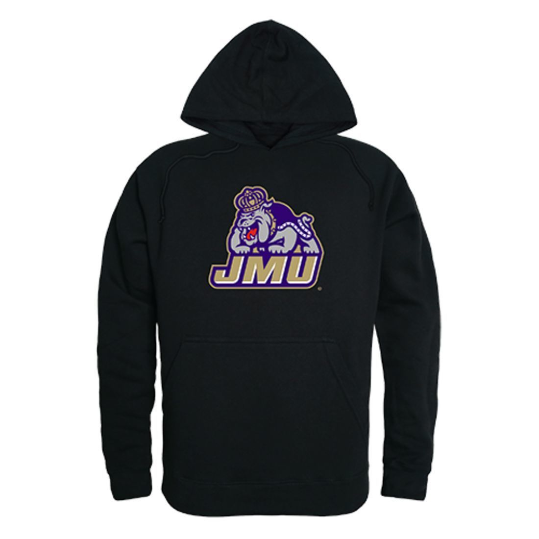 James Madison University Foundation Dukes Freshman Pullover Sweatshirt Hoodie Black