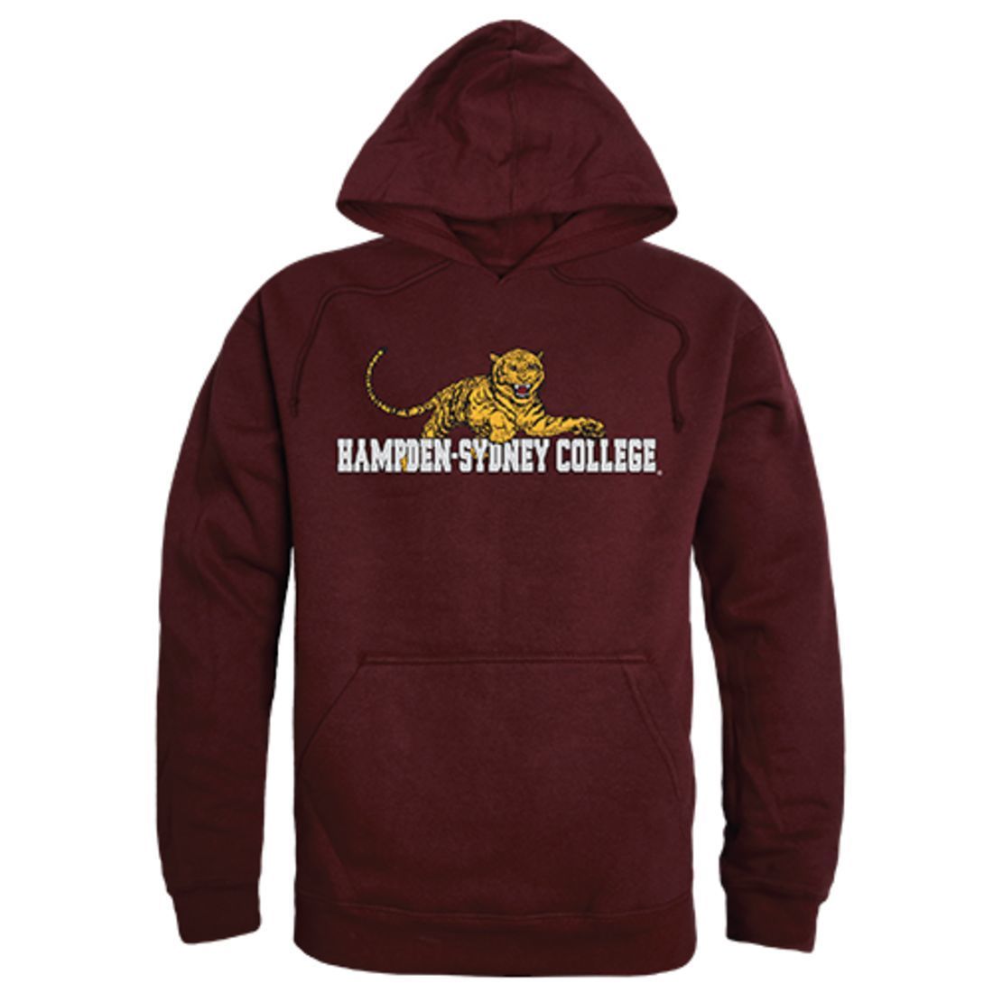 HSC Hampden-Sydney College Freshman Pullover Sweatshirt Hoodie Maroon