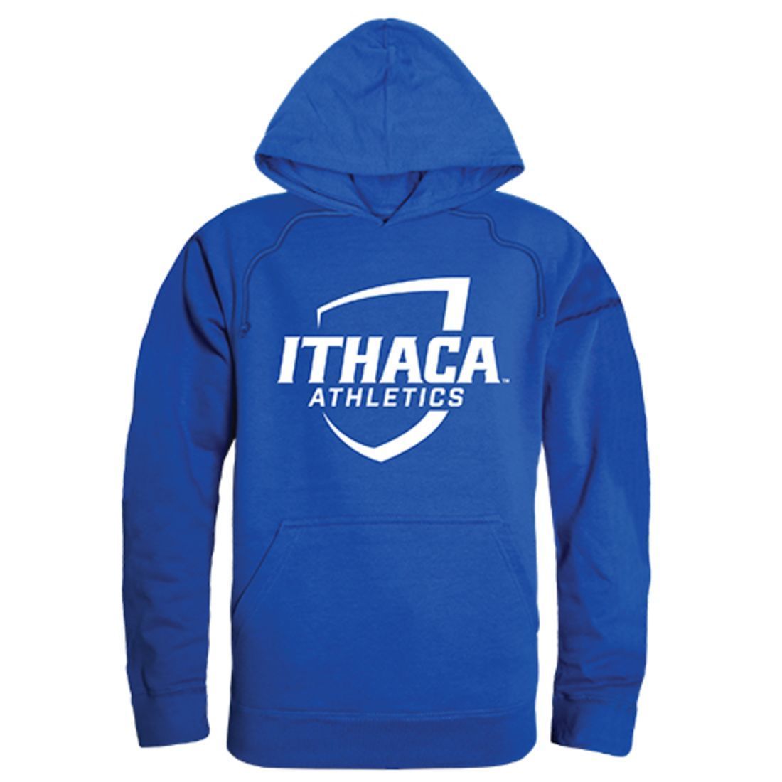 Ithaca College Freshman Pullover Sweatshirt Hoodie Royal Blue