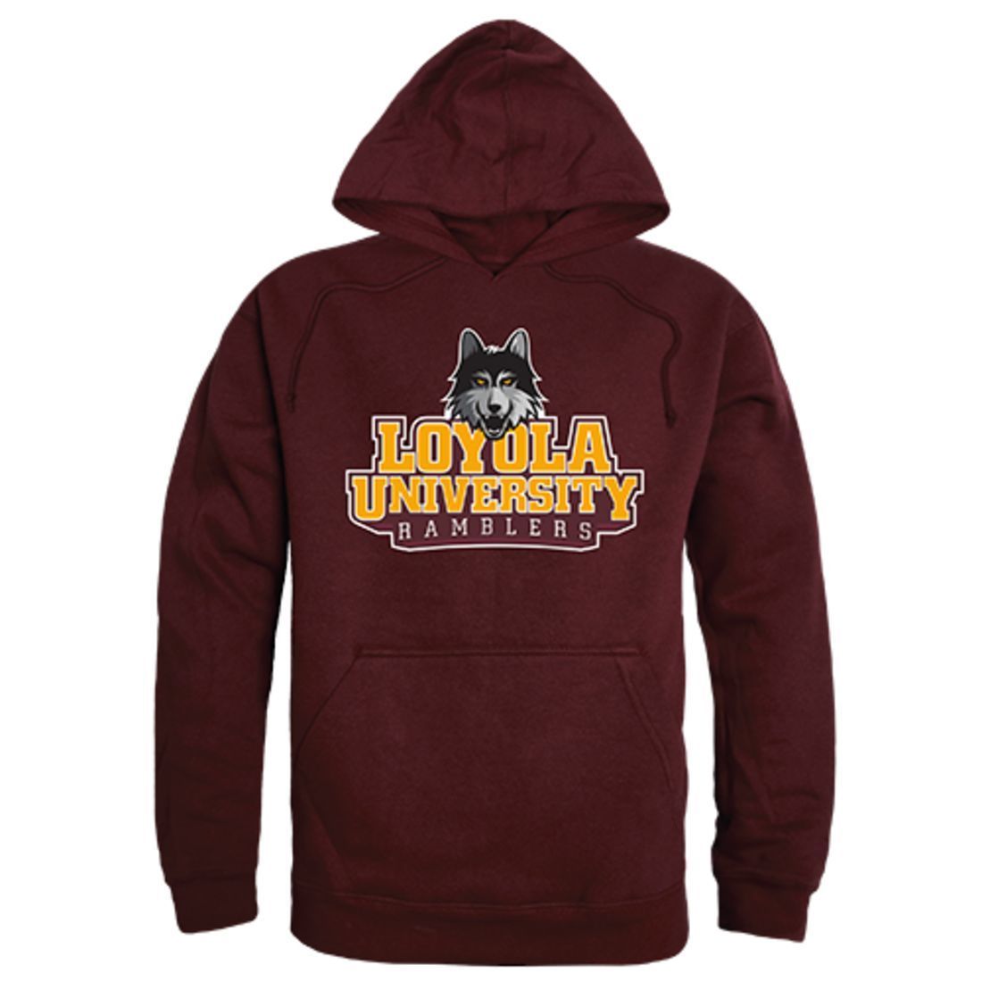 LUC Loyola University Chicago Freshman Pullover Sweatshirt Hoodie Maroon
