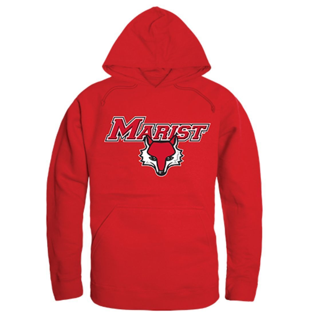Marist College Freshman Pullover Sweatshirt Hoodie Red