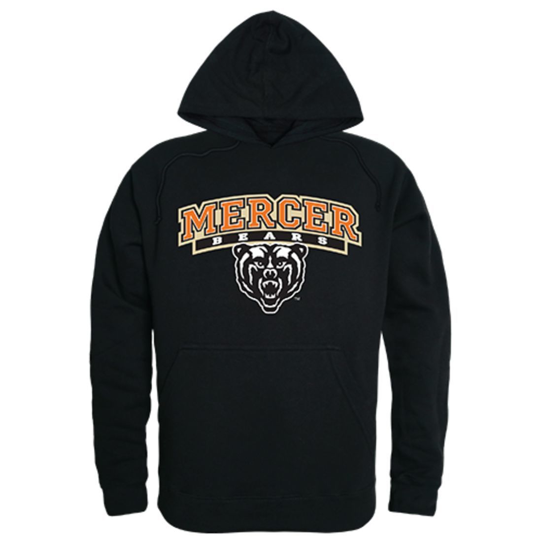 Mercer University Freshman Pullover Sweatshirt Hoodie Black